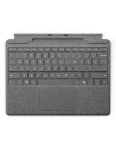 Teclado microsoft surface pro type cover + pen platino