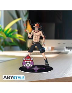 Figura acrilica abystyle one piece portgas d.ace