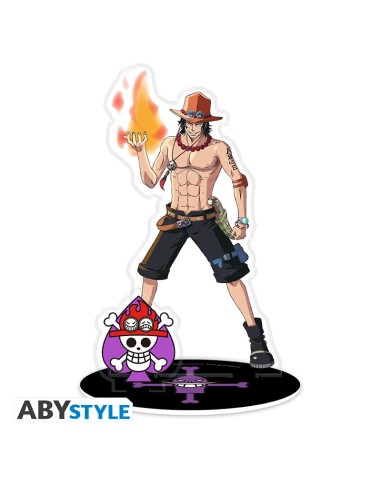 Figura acrilica abystyle one piece portgas d.ace