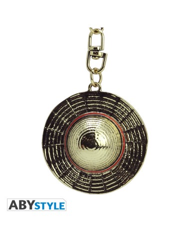Llavero abystyle one piece sombrero de luffy