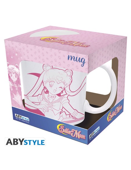Taza abystyle sailor moon y luna Taza abystyle sailor moon y luna