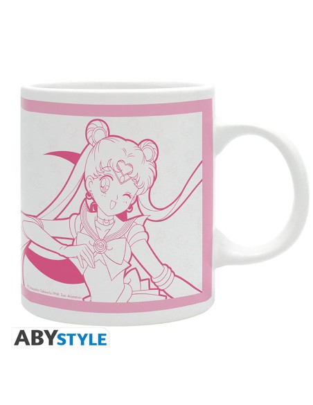 Taza abystyle sailor moon y luna Taza abystyle sailor moon y luna