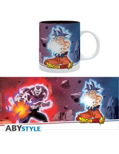 Taza abystyle dragon ball goku ultra instinto vs jiren