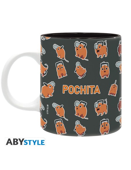 Taza abystyle chainsaw man pochita 320 ml