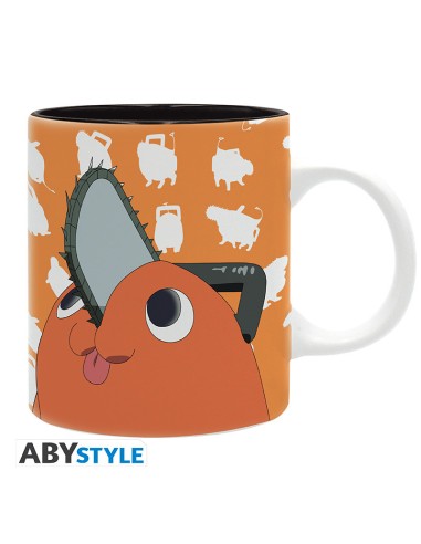 Taza abystyle chainsaw man pochita 320 ml
