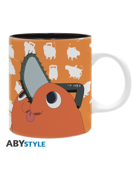 Taza abystyle chainsaw man pochita 320 ml