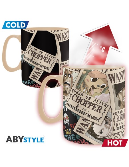 Taza termosensible abystyle one piece wanted Taza termosensible abystyle one piece wanted