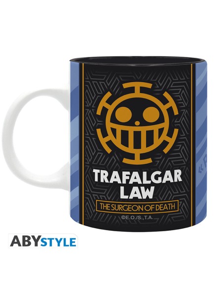 Taza abystyle one piece trafalgar law 320 ml