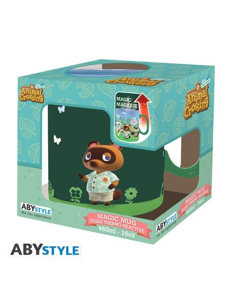 Taza termosensible abystyle animal crossing460 ml