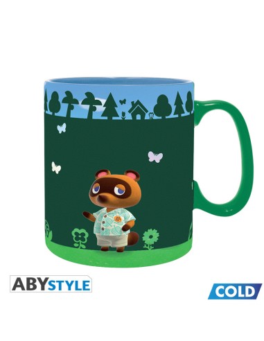 Taza termosensible abystyle animal crossing460 ml