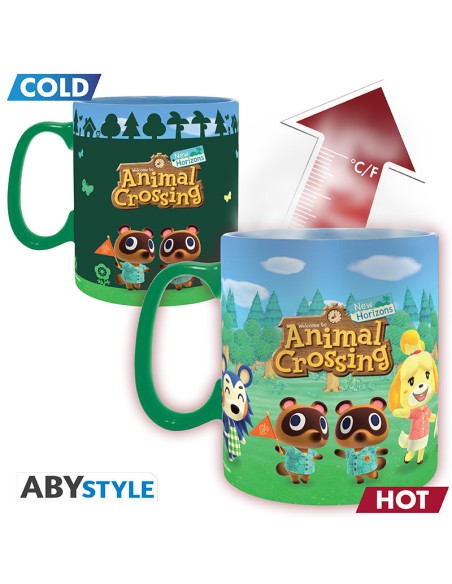Taza termosensible abystyle animal crossing460 ml Taza termosensible abystyle animal crossing460 ml