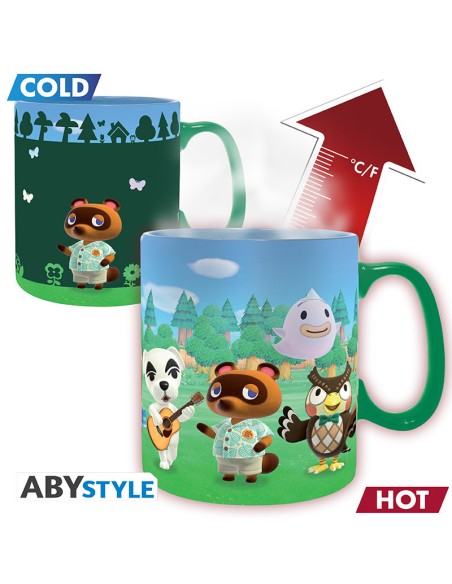 Taza termosensible abystyle animal crossing460 ml Taza termosensible abystyle animal crossing460 ml