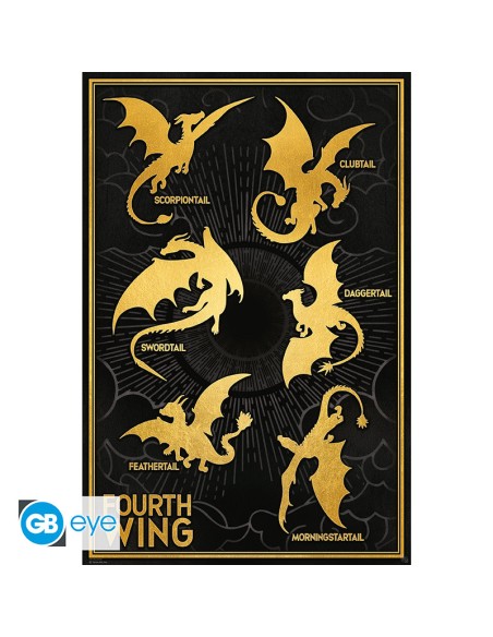 Maxi poster alas de sangre dragones Maxi poster alas de sangre dragones