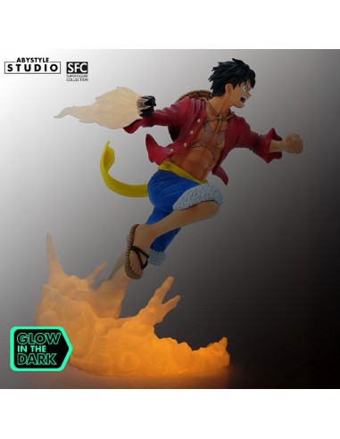 Figura one piece luffy glow in the dark