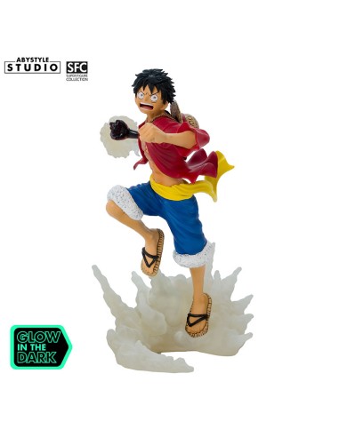 Figura one piece luffy glow in the dark