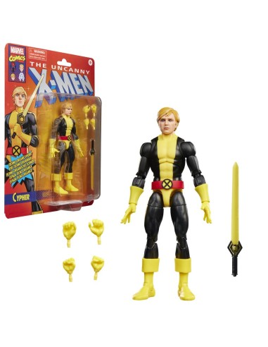 Figura hasbro marvel comics the uncanny x - men cypher
