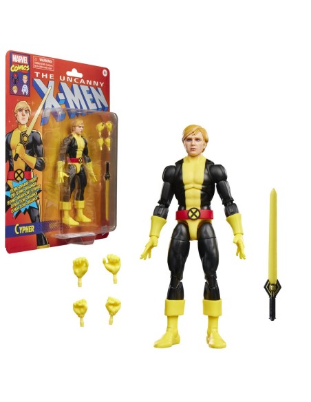 Figura hasbro marvel comics the uncanny x - men cypher
