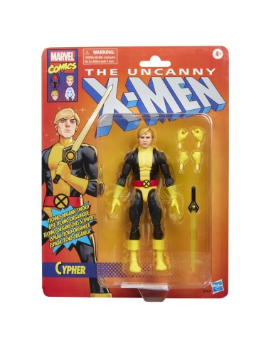 Figura hasbro marvel comics the uncanny x - men cypher