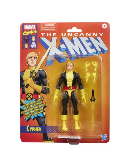 Figura hasbro marvel comics the uncanny x - men cypher