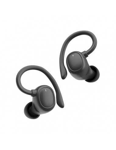 Auriculares muvit io sport enc inalambrico negro