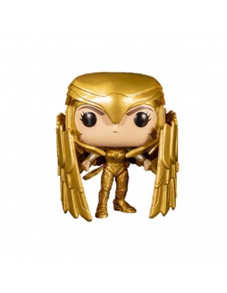 Funko pop dc wonder woman 1984 wonder woman traje dorado efecto metalico exclusivo 46659