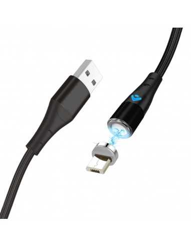 Cable de carga rápida 3a y datos - magnético -...