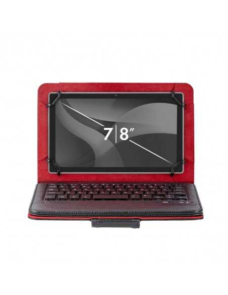 Funda universal phoenix para tablet hasta 8 pulgadas teclado bluetooth