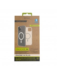 Funda muvit recycletek magsafe para apple iphone 14 plus...
