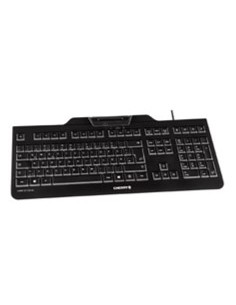 Teclado cherry kc 1000 sc lector de tarjeta chip...