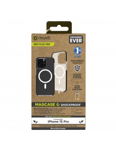 Funda muvit recycletek magsafe shockproof 3m para apple...