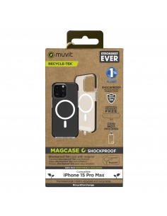 Funda muvit recycletek magsafe shockproof 3m para apple...