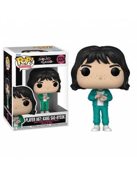 Funko pop series tv el juego del calamar jugador: sae - byeok 067 64797