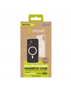 Funda muvit recycletek magsafe para apple iphone 16 plus...