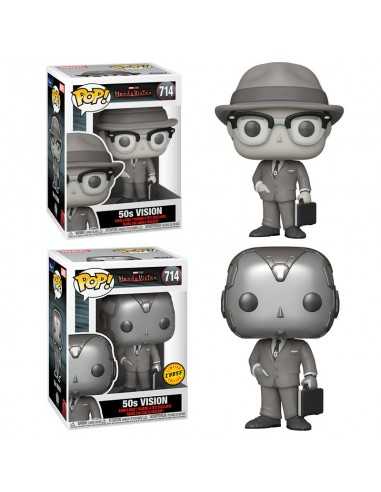 Funko pop marvel wandavision vision 50s b&w chase