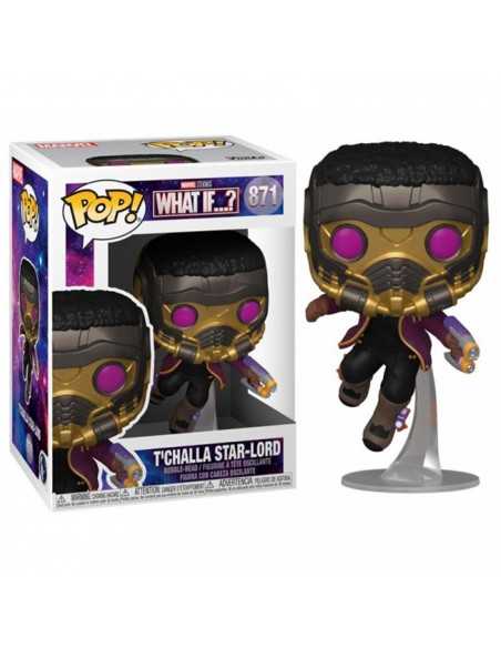 Funko pop marvel what if tchalla star lord 55812