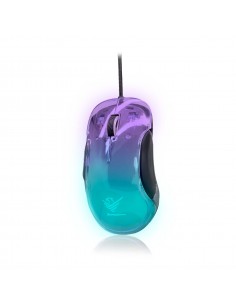 Ratón gaming phoenix banshee transparente rgb 10000 dpi...