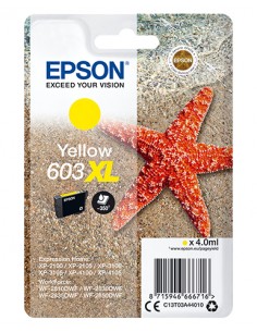 Cartucho tinta epson c13t03a44010 singlepack amarillo...