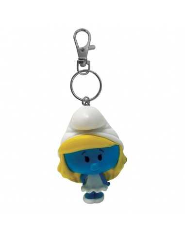 Llavero plastoy los pitufos pitufina chibi