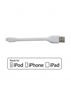 Cable phoenix usb a lightning certificado mfi apple 10 cm