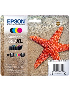 Multipack cartucho tinta epson 603xl c13t03a64010 negro -...