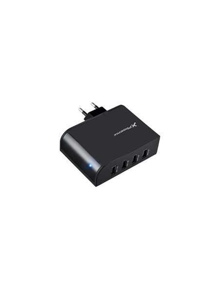 Cargador de pared 5.1v de 4 entradas usb 2.1a