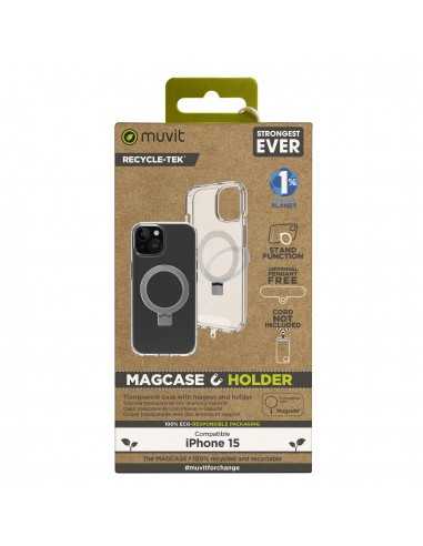 Funda muvit recycletek magsafe + soporte para...
