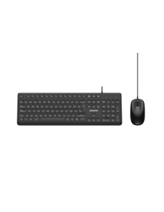Phoenix combo teclado multimedia + ratón con cable usb...