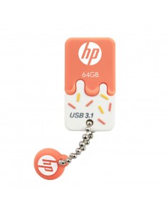 Memoria usb 3.0 hp 64gb x778w naranja