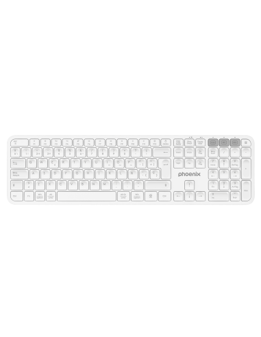 Teclado inalámbrico multidispositivo phoenix...