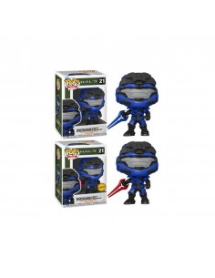 Funko pop videojuegos halo infinite mark v [b] con espada...