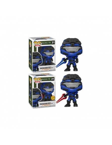 Funko pop videojuegos halo infinite mark v [b] con espada azul con opcion chase 59336