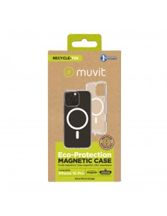 Funda muvit recycletek magsafe para apple iphone 16 pro...