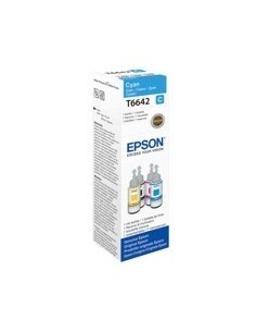 Cartucho ecotank epson 664 t664240 70ml l355 - l555 cyan