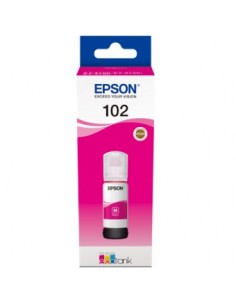Cartucho tinta epson c13t03r340 102 ecotank magenta ink...
